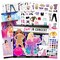 Fashion Angels: Sticker Stylist Fashion Set - Live in Concert - DIY Venue Style Boards, Art Portfolio, Popstar Silhouettes, 600+ Stickers, Kids 6+